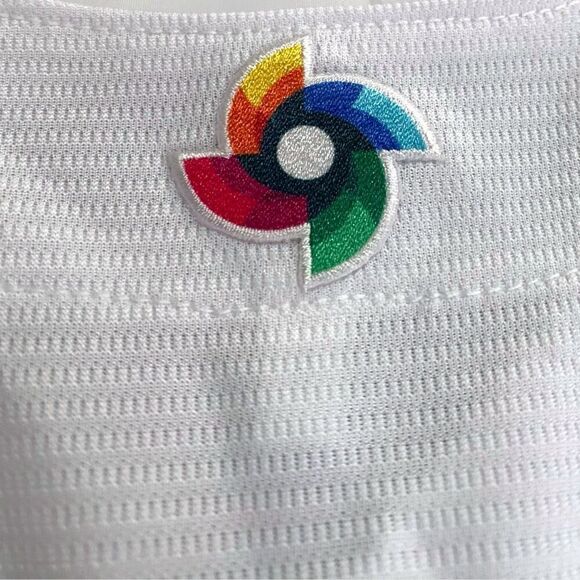 Nike WBC 2023 Team USA Blank White Jersey Mens size Small T770-07TS New - Picture 8 of 11